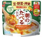 “食べるかぼちゃスープ&豆･きのこ入”作り方1写真