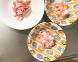 レンジもやし入きな粉オイスター味甘酢酢豚作り方2写真