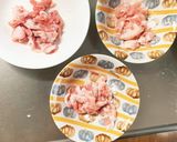 レンジもやし入きな粉オイスター味甘酢酢豚作り方3写真