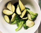 レンジもやし入きな粉オイスター味甘酢酢豚作り方8写真