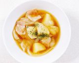 じゃがいもとベーコンの煮物作り方12写真