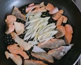 ごはんが進む！ヤンニョムサーモン丼作り方5写真