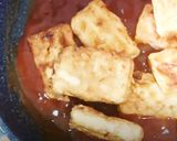 簡単料理♡揚げ豆腐の中華風トマトソース煮作り方15写真