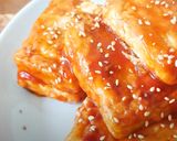 簡単料理♡揚げ豆腐の中華風トマトソース煮作り方17写真