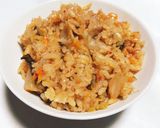 炊飯器で簡単！スタミナ満点豚キムチご飯作り方5写真