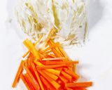 キャベツとにんじんのみそ汁作り方2写真