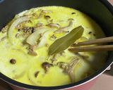 かぼちゃのひき肉クリームがけ作り方4写真