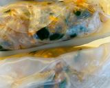 ベトナム風🇻🇳ライスペーパー揚げ焼き春巻き作り方4写真