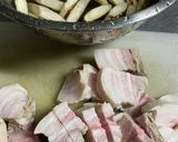 豚バラ肉と大根、牛蒡、人参炒め煮作り方4写真
