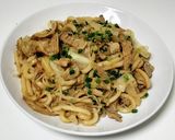 ホルモン焼きうどん作り方29写真