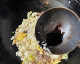 旨味たっぷり！牛肉セロリ炒飯作り方5写真