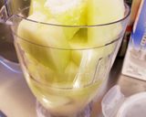メロンで作るメロンジュース作り方1写真
