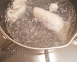 鶏皮酢味噌ネギ和え作り方3写真