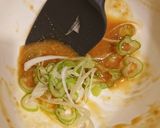 鶏皮酢味噌ネギ和え作り方2写真