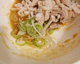 鶏皮酢味噌ネギ和え作り方5写真