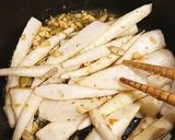 食べるnutssauce筍パスタ作り方6写真