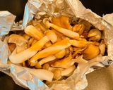 材料4つ！鮭＆きのこのホイル焼き♪作り方4写真