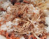 鮭の親子丼作り方5写真