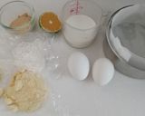 米粉のスフレパルメザンチーズケーキ作り方1写真
