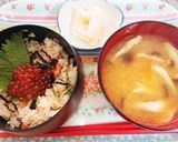 鮭の親子丼作り方8写真