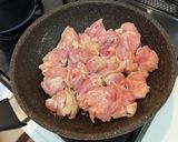 鶏肉と蓮根のカンタン酢炒め作り方1写真
