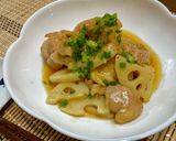 鶏肉と蓮根のカンタン酢炒め作り方5写真