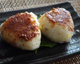 サツマイモごはんで味噌バター焼きおにぎり作り方6写真