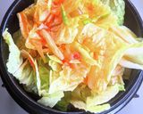餅入りピリ辛野菜スープ作り方8写真