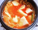 餅入りピリ辛野菜スープ作り方10写真