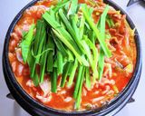 餅入りピリ辛野菜スープ作り方11写真