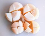 餅入りピリ辛野菜スープ作り方3写真
