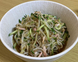もやしときゅうりとハムの中華和え作り方4写真