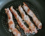 魚肉ソーセージの豚バラ巻き作り方4写真