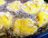【カボチャのワタ・タネの唐揚げ】作り方5写真
