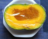 甘納豆入り茶巾カボチャ作り方4写真