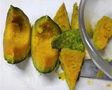 甘納豆入り茶巾カボチャ作り方6写真