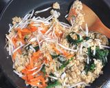 おうちで韓国気分☆やみつきビビンバ風炒飯作り方6写真