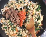 おうちで韓国気分☆やみつきビビンバ風炒飯作り方7写真