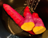 炊飯器まで2分！簡単♪蒸しサツマイモ☆作り方1写真