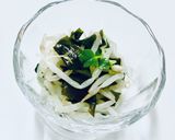 レンジで2分！もやしとわかめのサラダ作り方6写真