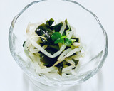 レンジで2分！もやしとわかめのサラダ作り方6写真