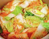 野菜いっぱいのチゲスープ作り方6写真