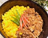 そぼろ丼*筍*椎茸入り作り方11写真