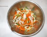 鶏肉にんじんサラダ♪簡単作り方11写真