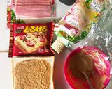♡お好み焼き風トースト♡作り方1写真