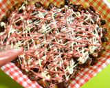 ♡のバレンタインケーキ♡スコップケーキ風作り方6写真