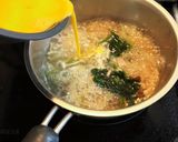 きのことほうれん草のスープ作り方5写真