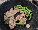 豚バラとししとうの中華甘辛炒め作り方5写真
