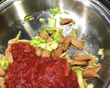 満足度の高い*チョリソーのランチパスタ作り方5写真