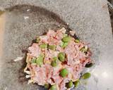 枝豆とチーズのワンタン入りトマト鍋作り方4写真